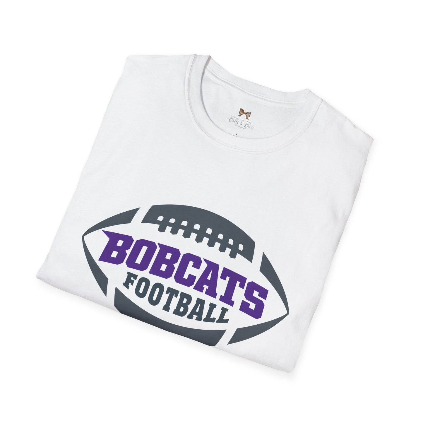 Bobcats Football Unisex Softstyle T-Shirt