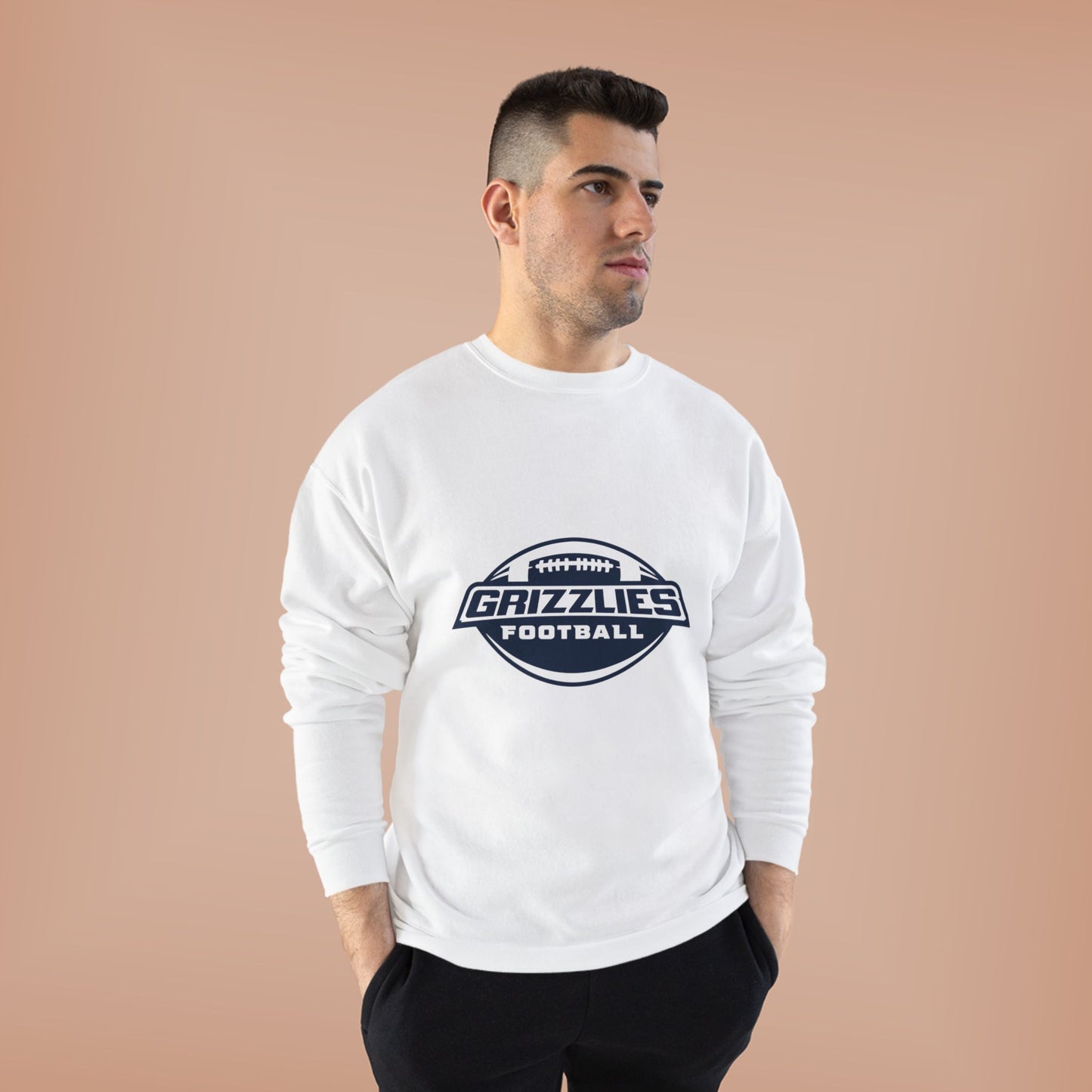 Grizzlies Football EcoSmart Crewneck Sweatshirt - Perfect for Game Day