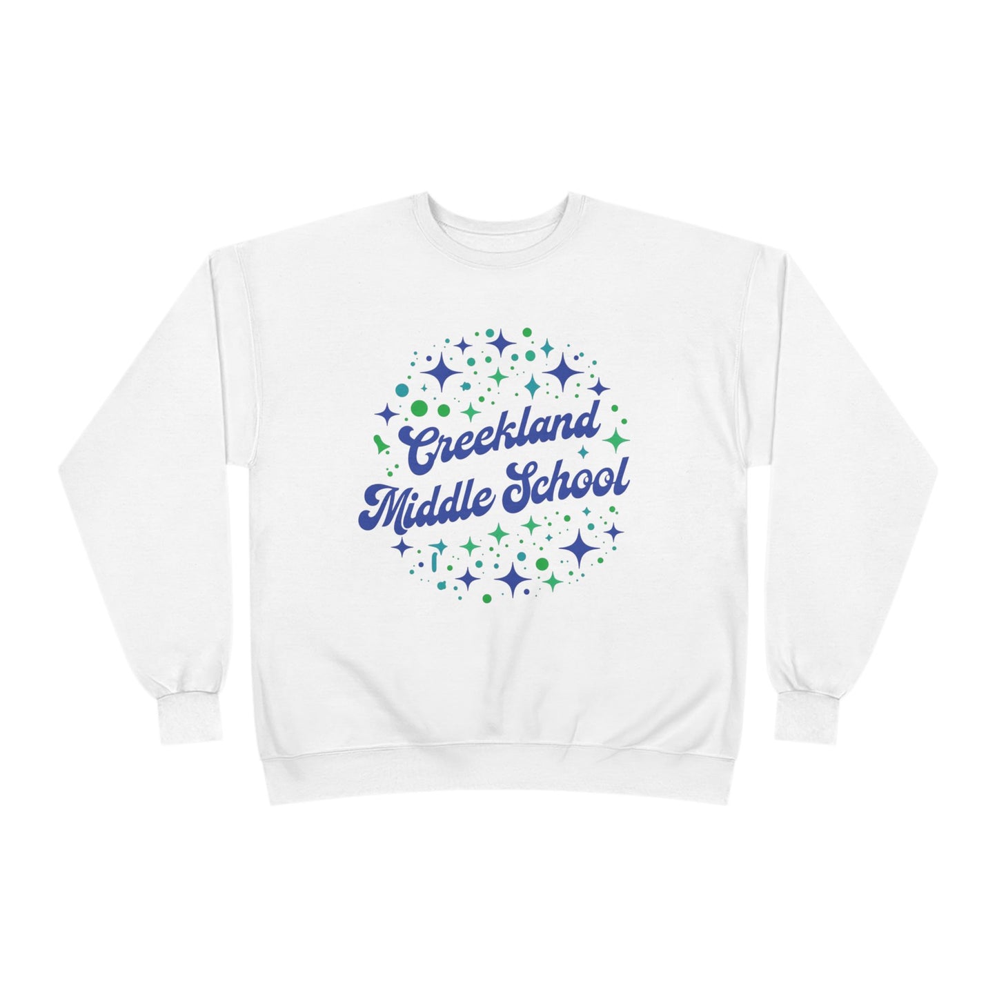 Creekland Middle School Eco-Friendly Crewneck Sweatshirt