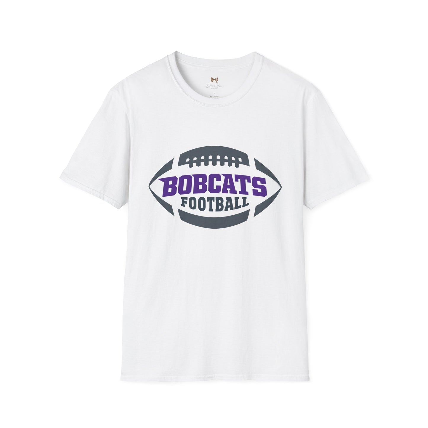 Bobcats Football Unisex Softstyle T-Shirt