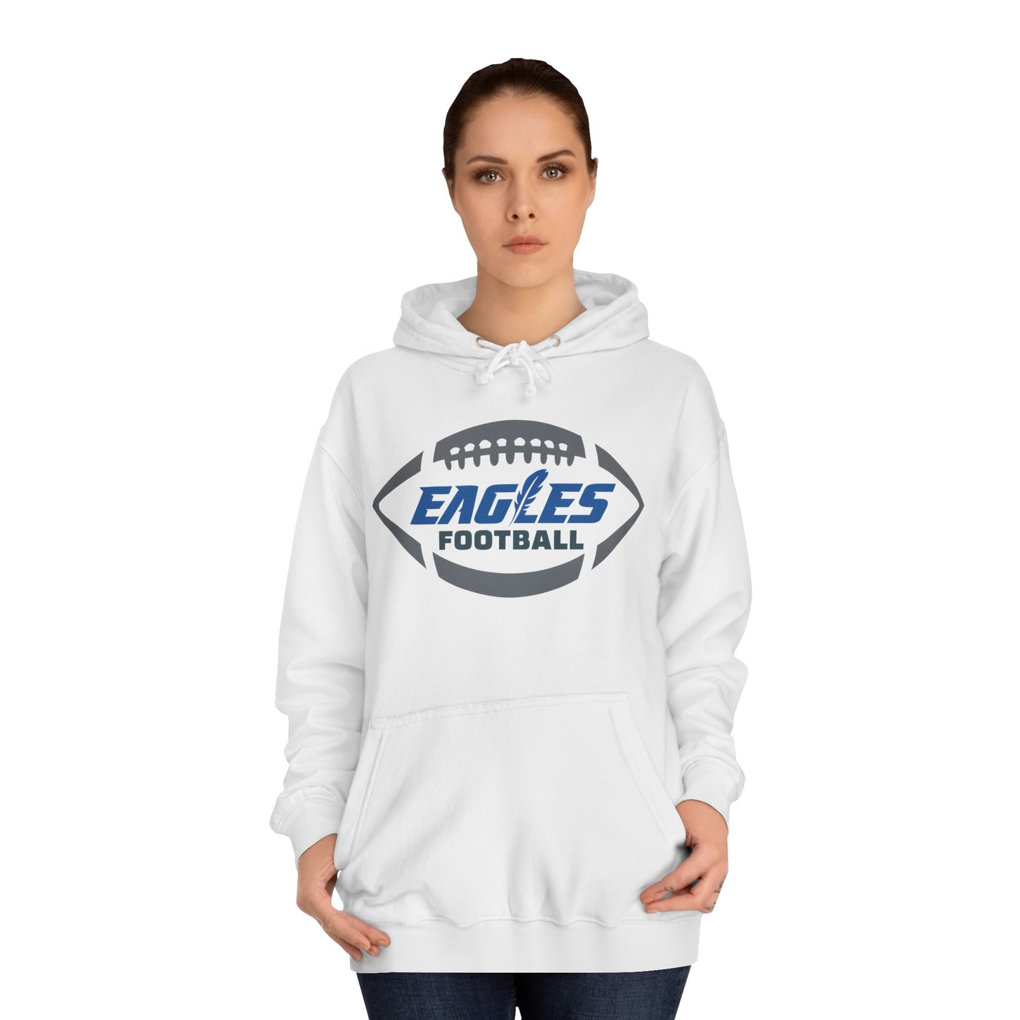 Eagles Football Unisex Hoodie - Perfect for Game Day and Casual Wear