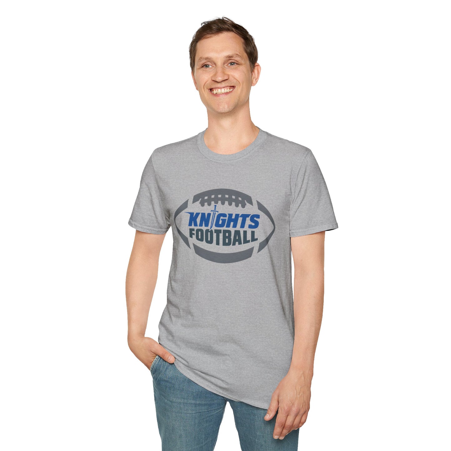 Knights Football Graphic Tee Unisex Softstyle T-Shirt