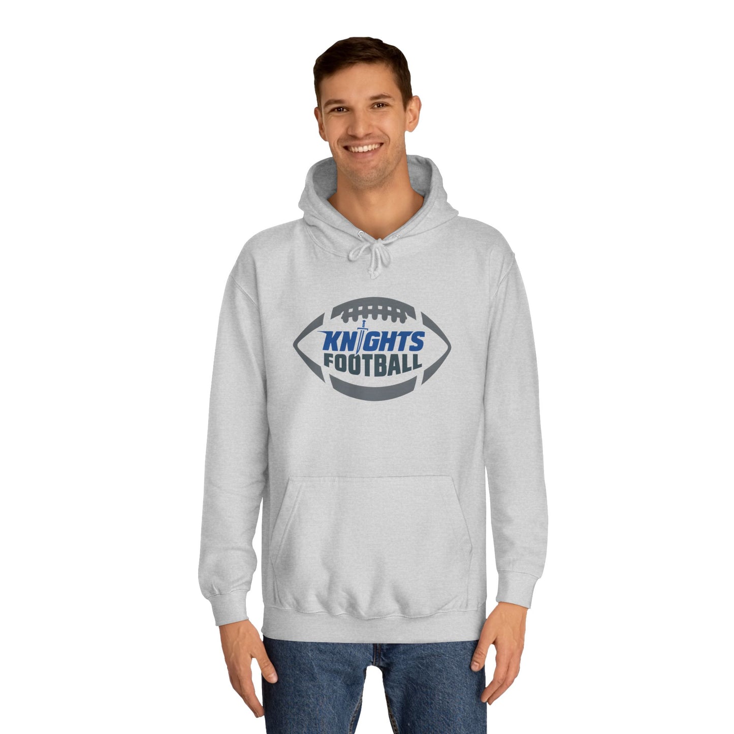 Unisex Knights Football Hoodie - Cozy Spirit Wear