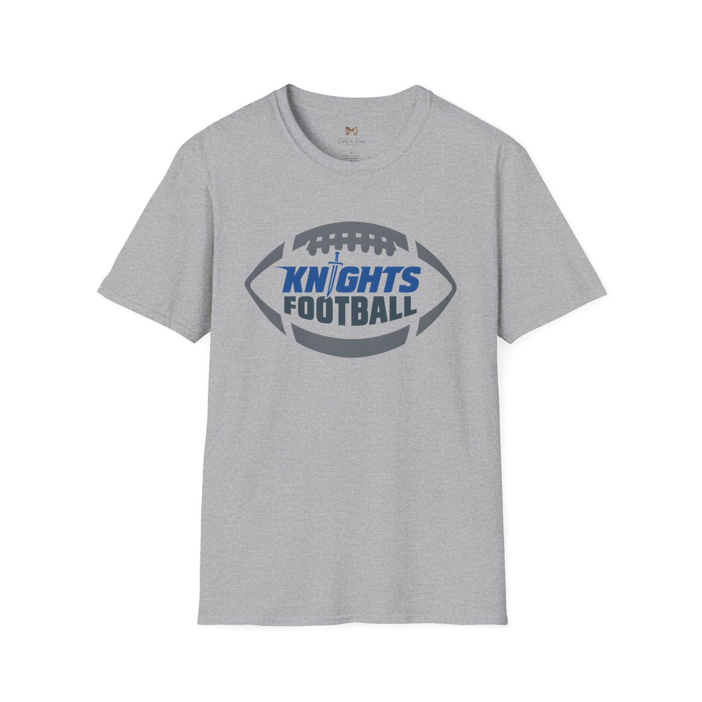 Knights Football Graphic Tee Unisex Softstyle T-Shirt