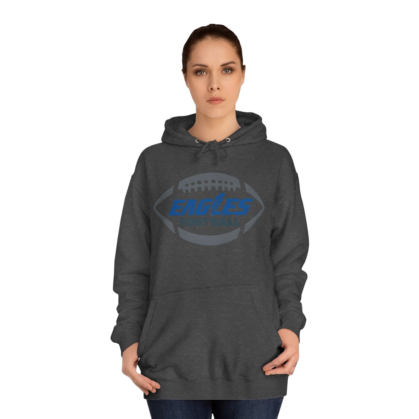 Eagles Football Unisex Hoodie - Perfect for Game Day and Casual Wear