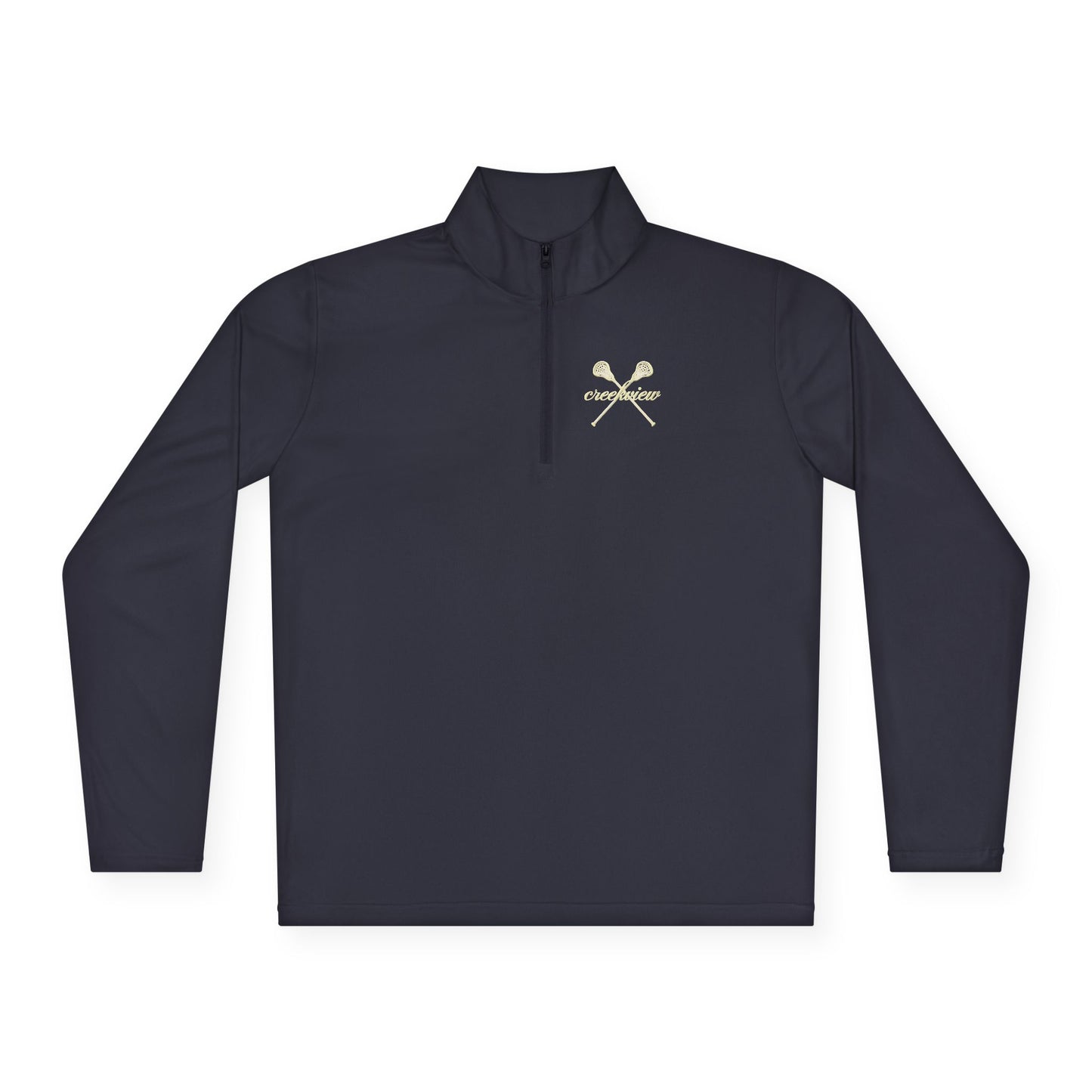 Stylish Unisex Quarter-Zip Pullover Creekview Lacrosse