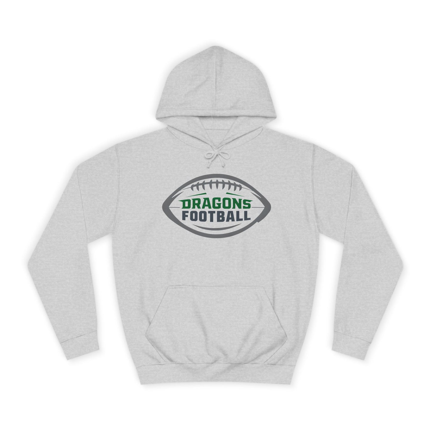 Dragons Football Unisex Hoodie - Perfect for Game Days and School Spirit