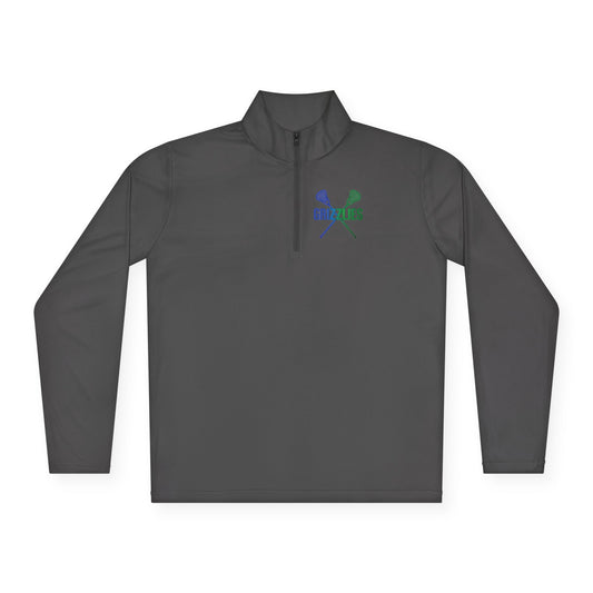 Quarter-Zip Pullover - Grizzlies Lacrosse Spiritwear