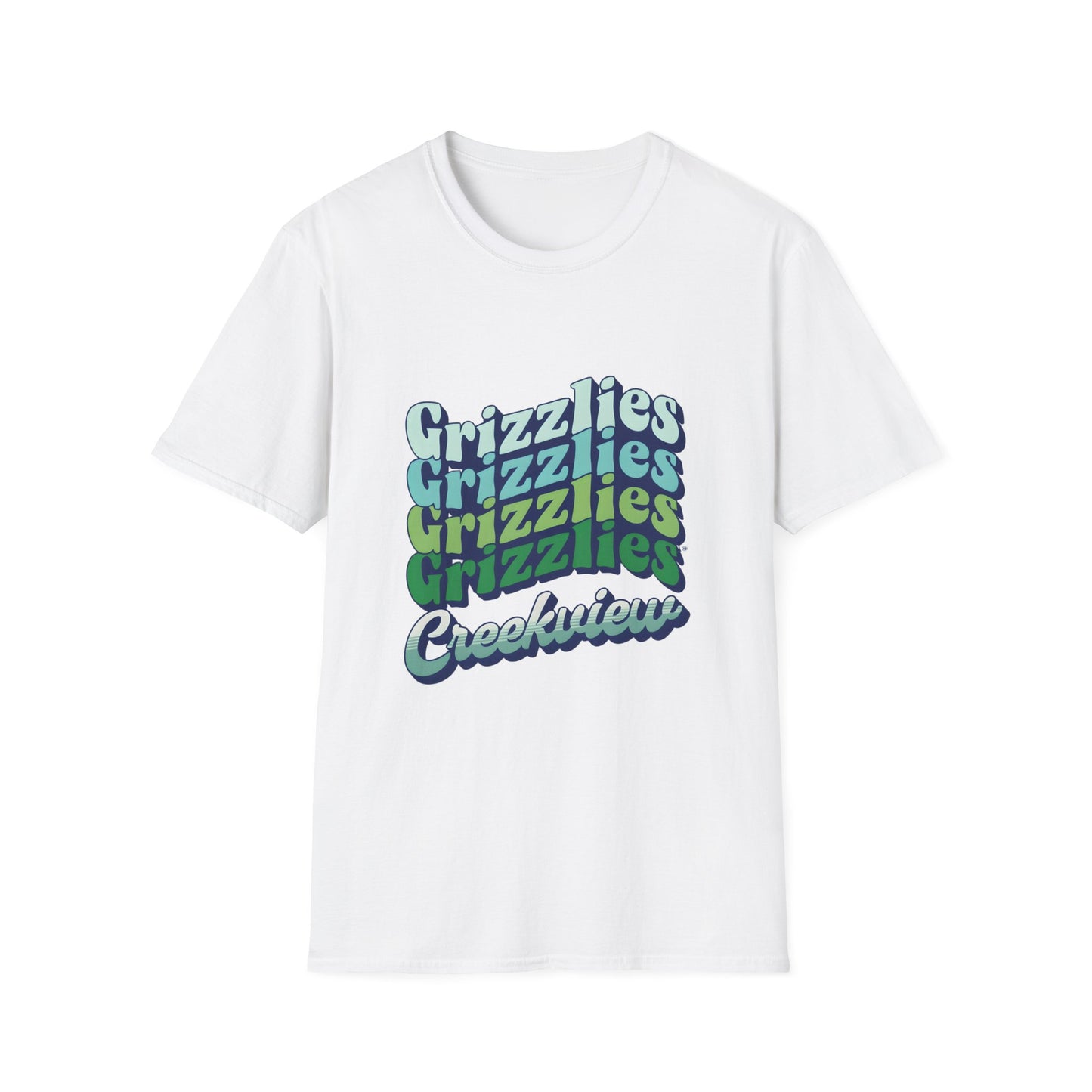 Retro Grizzlies Unisex Softstyle T-Shirt - Perfect for All Occasions