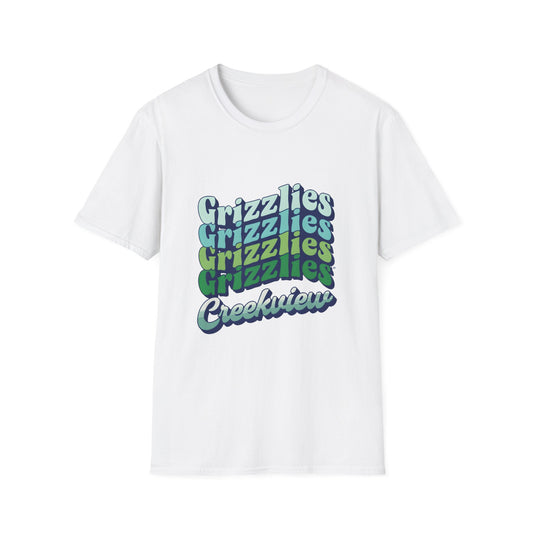 Retro Grizzlies Unisex Softstyle T-Shirt - Perfect for All Occasions