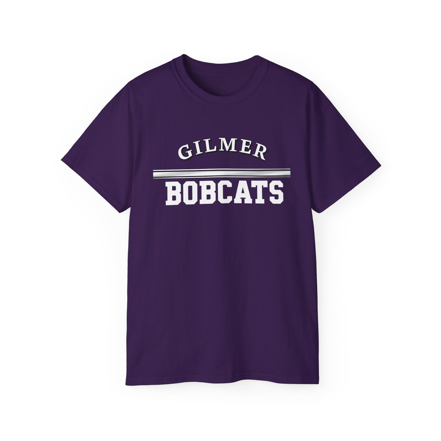 Gilmer Bobcats Unisex Ultra Cotton Tee - School Spirit T-Shirt