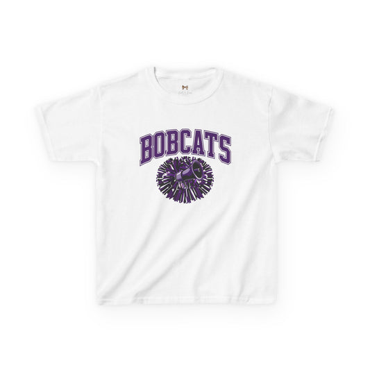 Kids Bobcats Cheer Tee