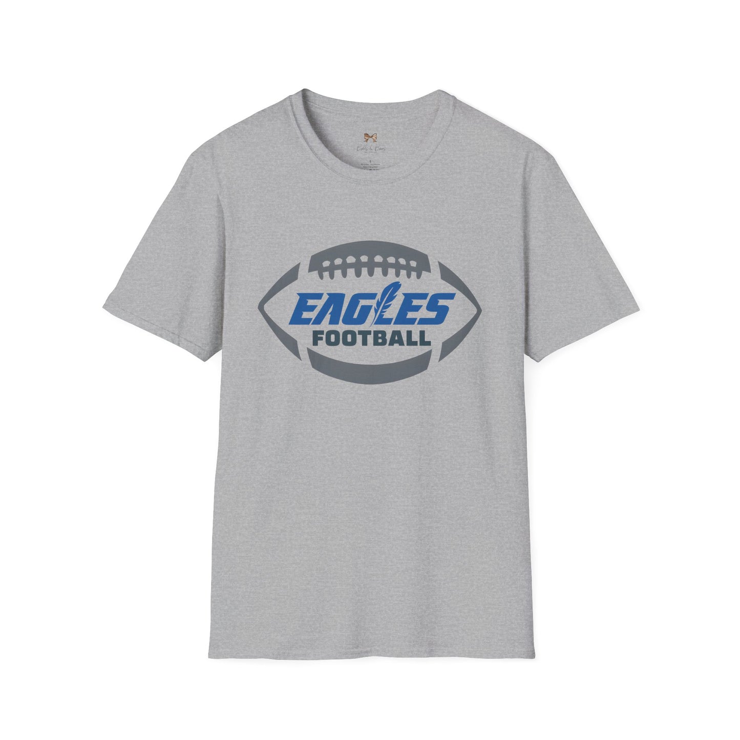 Eagles Football Unisex Softstyle T-Shirt – Perfect for Game Day and Fans!