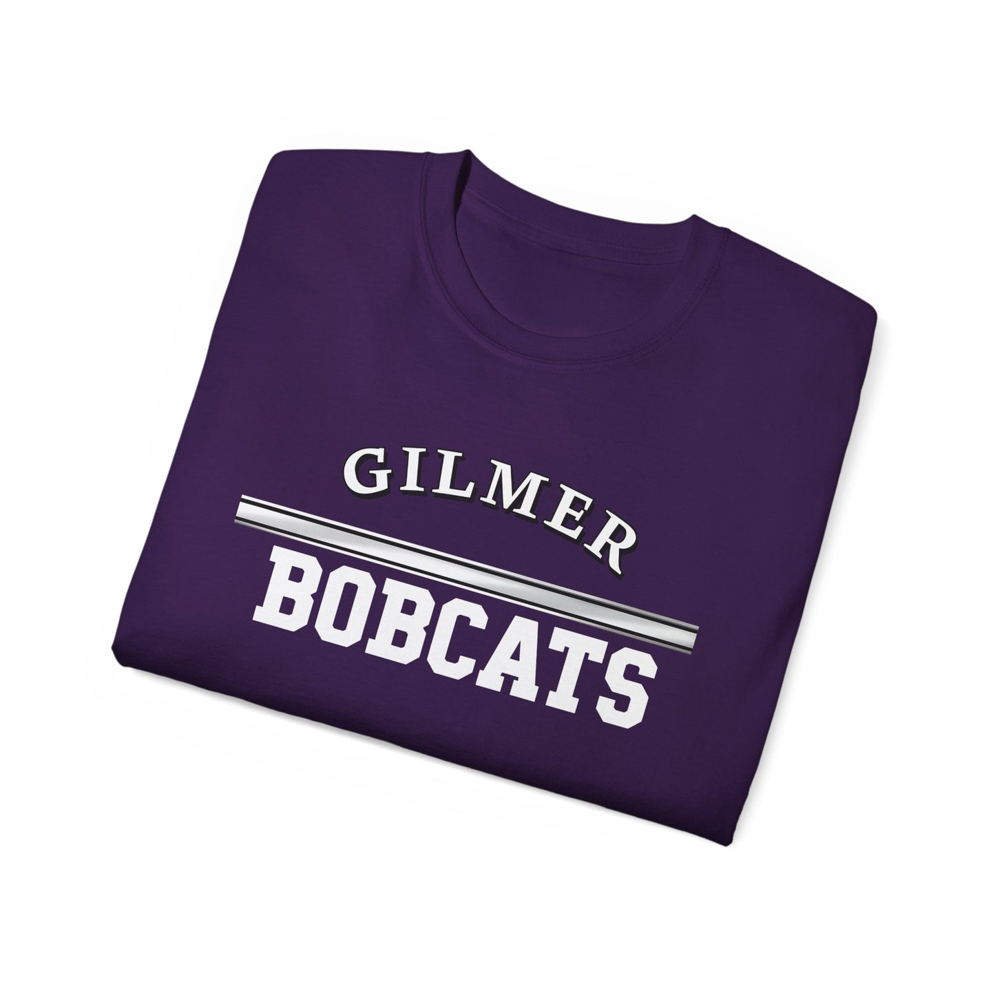 Gilmer Bobcats Unisex Ultra Cotton Tee - School Spirit T-Shirt