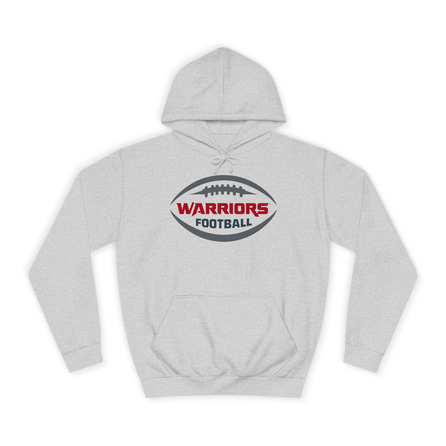 Warriors Football Unisex Hoodie - Comfortable Athletic Wear for Game Day