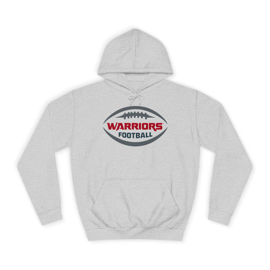 Warriors Football Unisex Hoodie - Comfortable Athletic Wear for Game Day