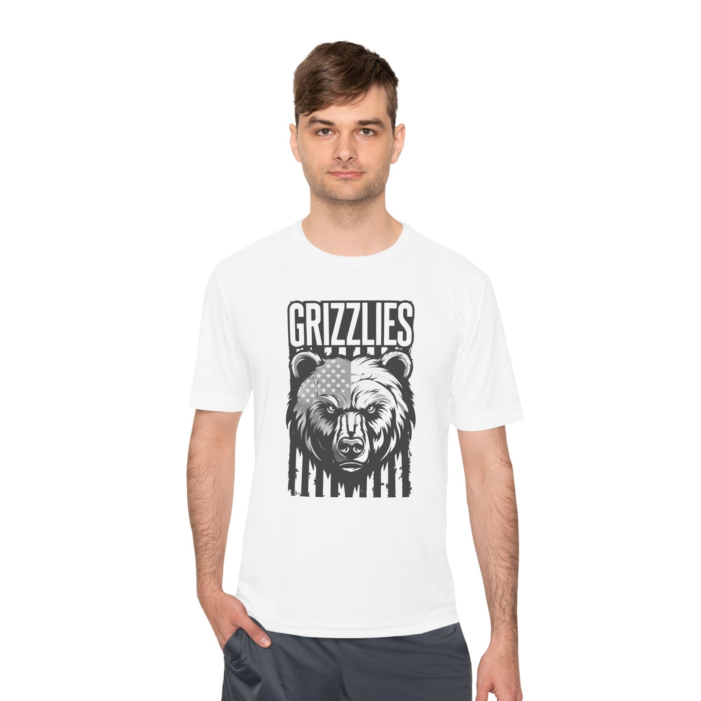 Grizzlies Unisex Moisture-Wicking Tee - Perfect for Outdoor Adventures