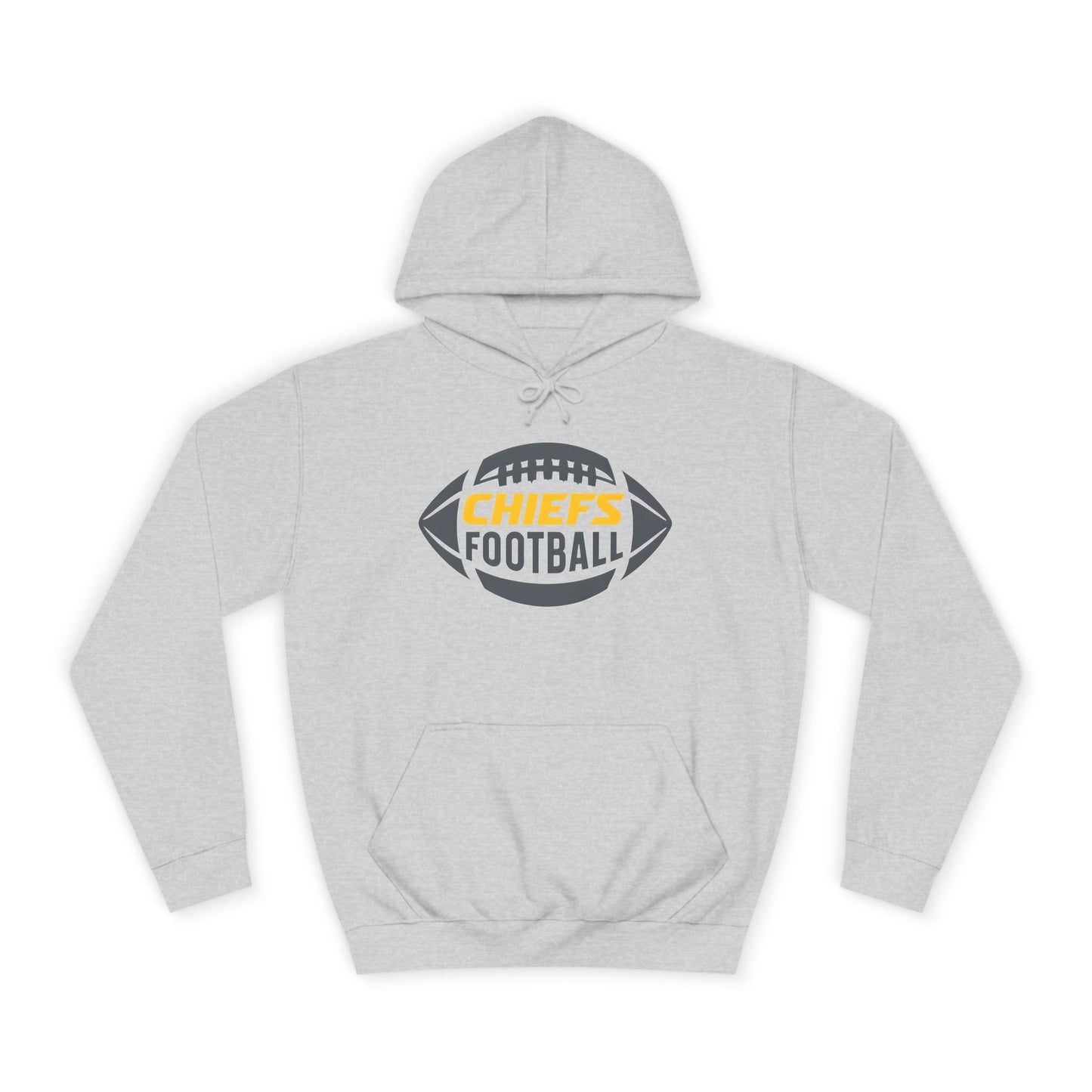 Unisex Chiefs Football Hoodie - Perfect for Game Day or Casual Wear