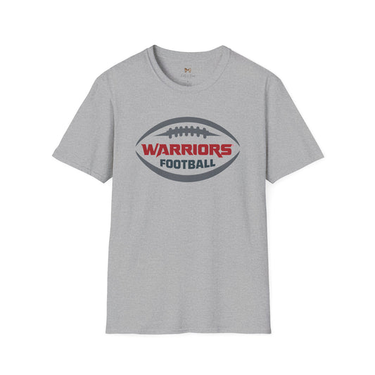 Warriors Football Unisex Softstyle T-Shirt - Sporty Comfort for Fans