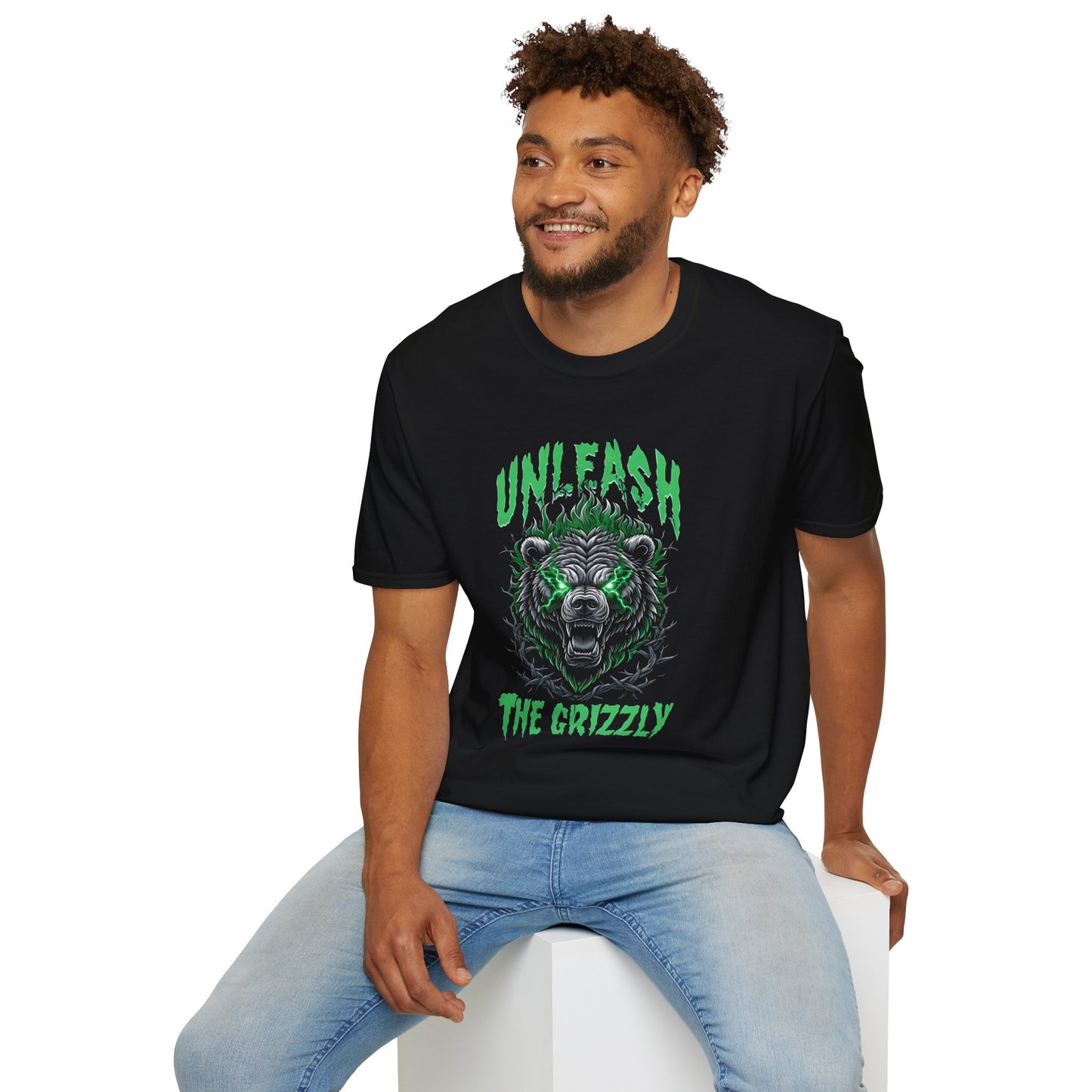 Electric Unleash Grizzly T-Shirt