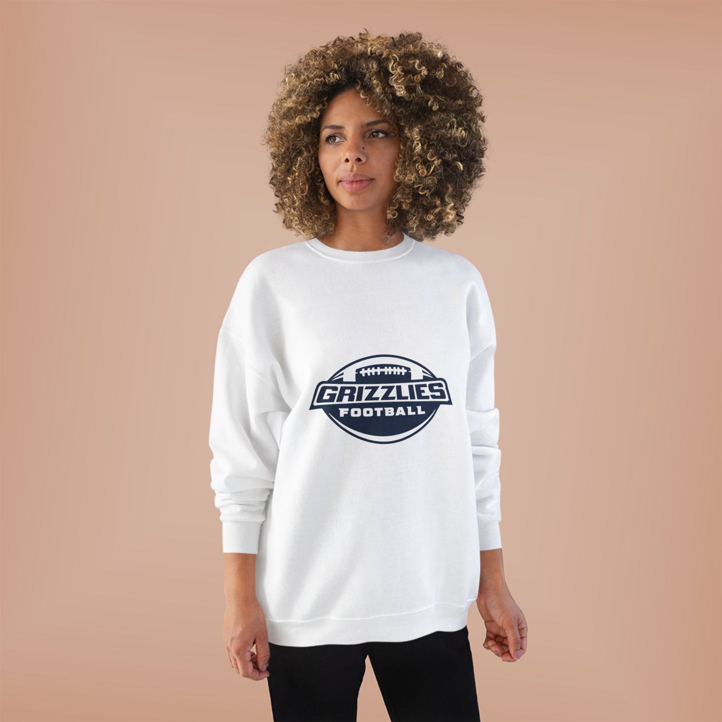 Grizzlies Football EcoSmart Crewneck Sweatshirt - Perfect for Game Day