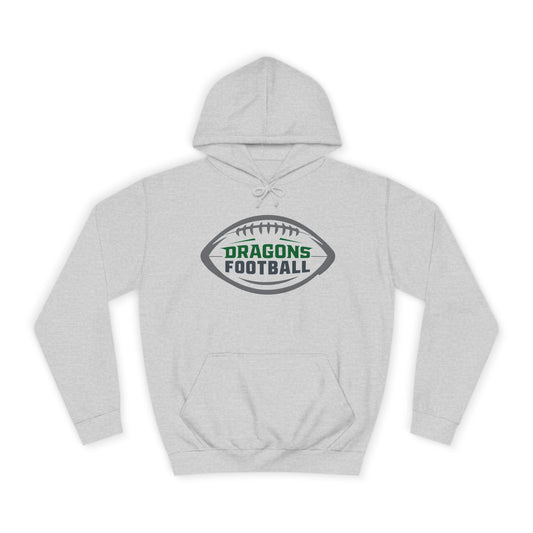 Dragons Football Unisex Hoodie - Perfect for Game Days and School Spirit