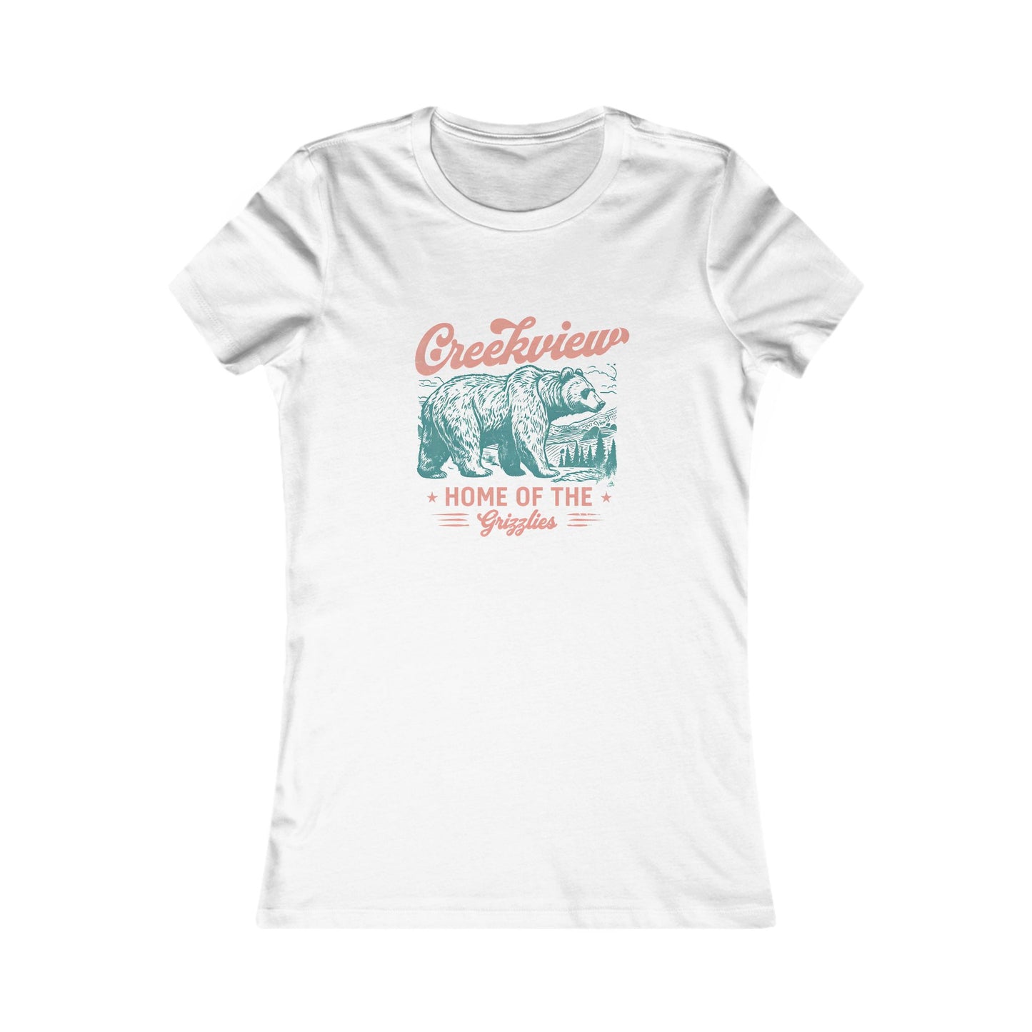 Women's Tee - Creekview Spirit Wear Retro Vibe Shirt