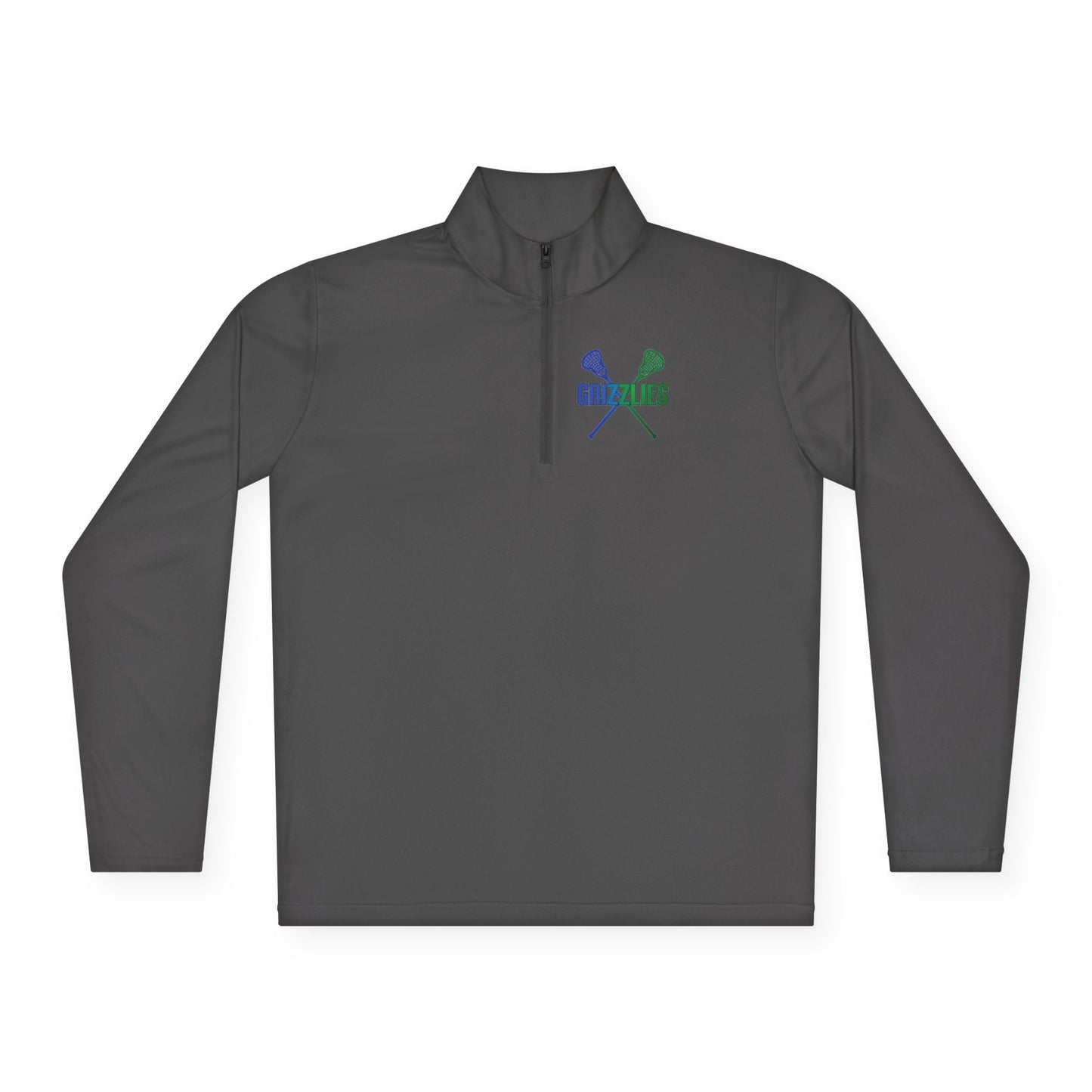 Quarter-Zip Pullover - Grizzlies Lacrosse Spiritwear