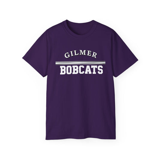 Gilmer Bobcats Unisex Ultra Cotton Tee - School Spirit T-Shirt