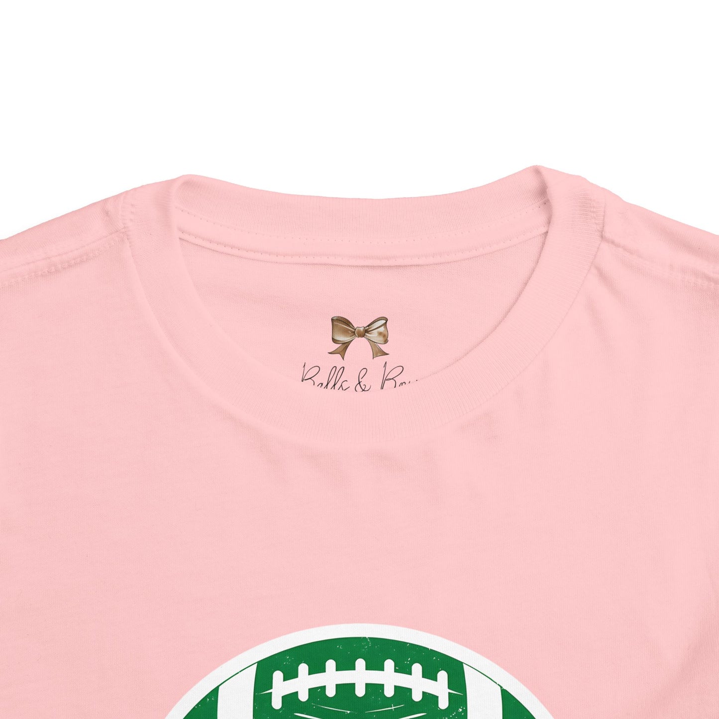 Cheerful Toddler Tee - "Let's Go Grizzlies" Football Shirt