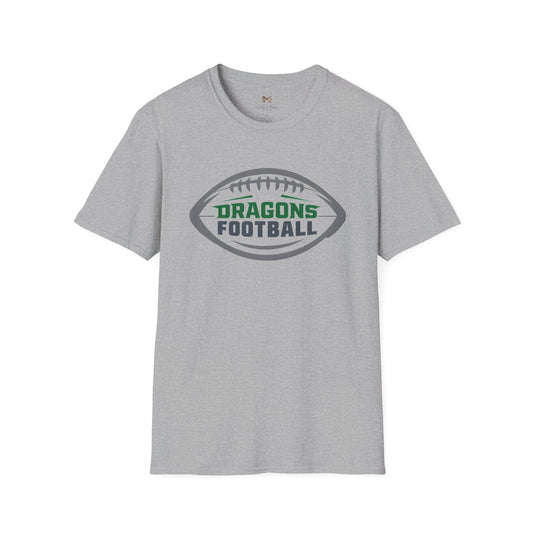 Dragons Football Unisex Softstyle T-Shirt - Perfect for Game Day!