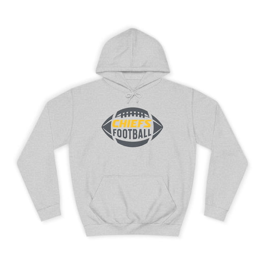 Unisex Chiefs Football Hoodie - Perfect for Game Day or Casual Wear